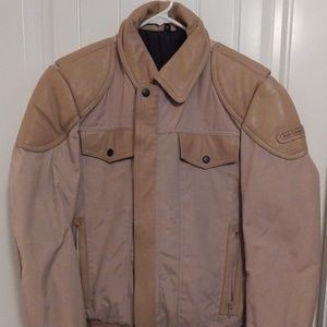 Vintage Hein Gericke Leather Nylon Jacket